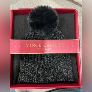 Vince Camuto Hat and loop set